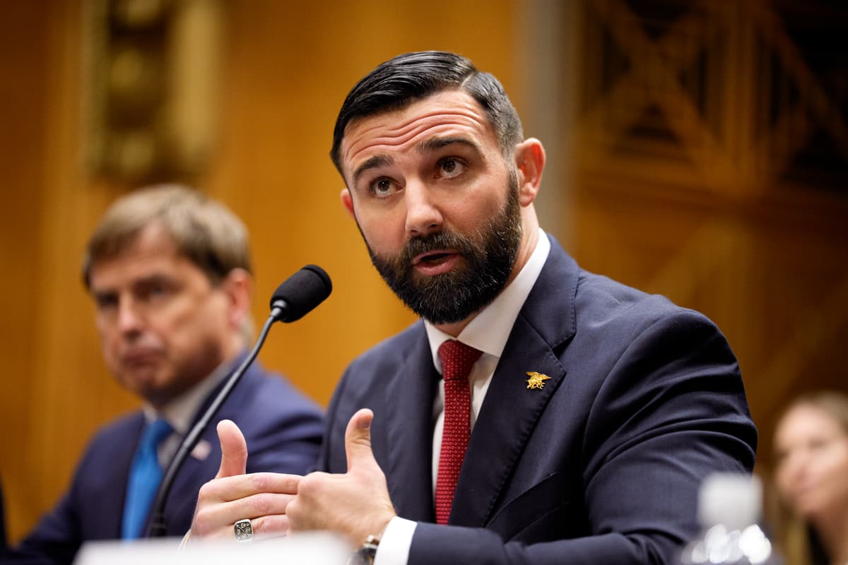 Andrew Harnik/Getty Images The administrator of the Federal Emergency Management Agency, Cameron Hamilton, on Capitol Hill on June 17, 2026.