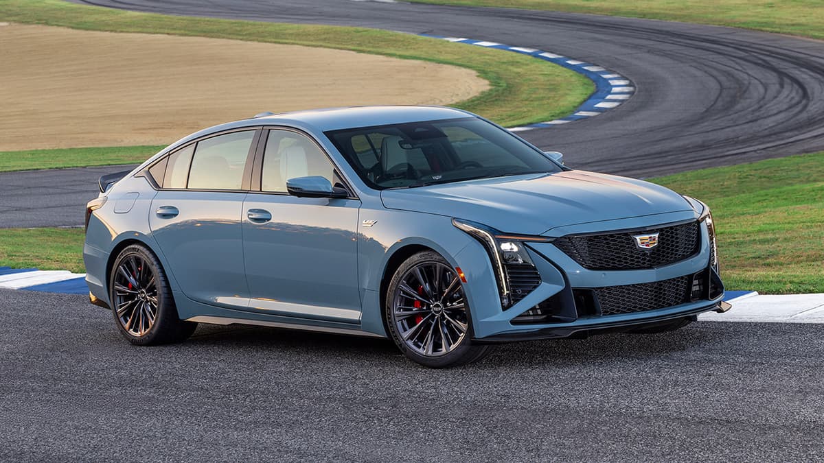 Cadillac The $102,795 Cadillac CT5-V Blackwing is the brand's flagship gas-powered sedan.