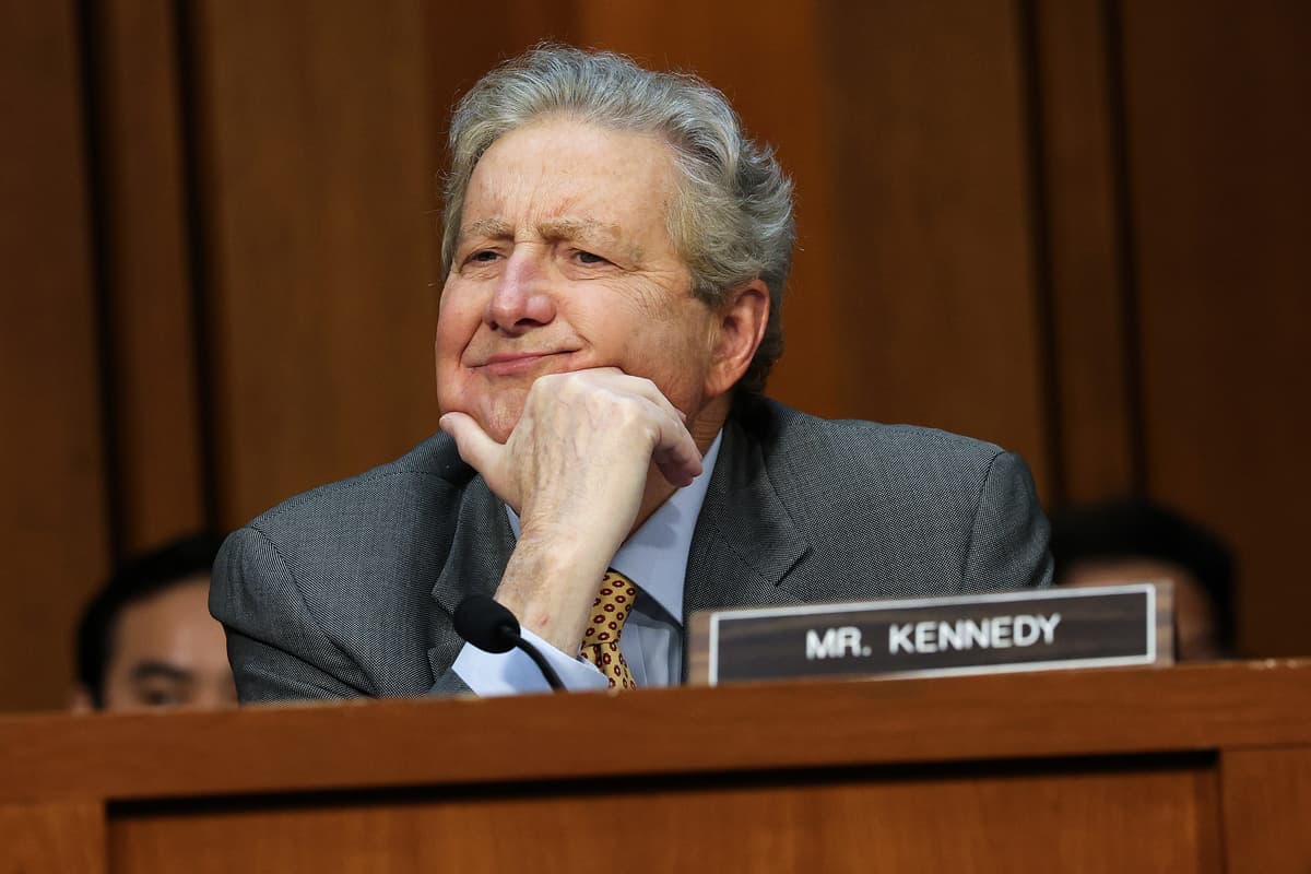 Win McNamee/Getty Images Senator John Kennedy, who is weighing a White House bid, on September 15, 2026.