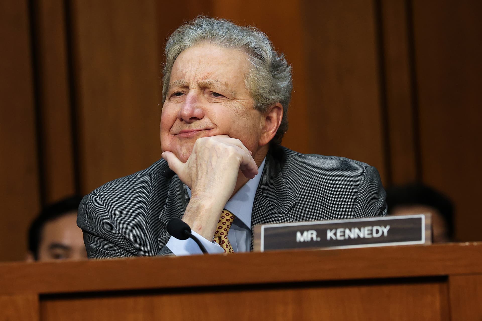 Win McNamee/Getty Images Senator John Kennedy, who is weighing a White House bid, on September 15, 2026.