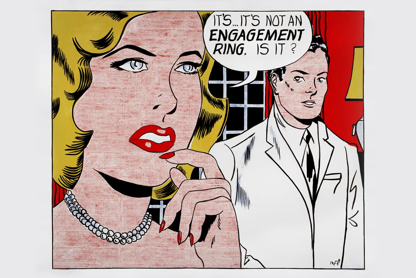 Featured image for Roy Lichtenstein’s Latest New York Engagement