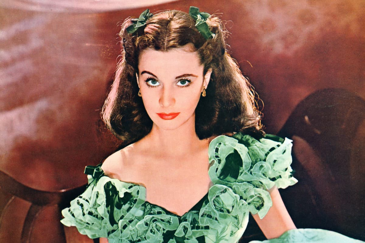 Bettmann via Getty Images Vivien Leigh as Scarlett O'Hara in the 1939 film 'Gone With the Wind.'